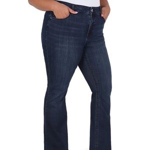 Seven7 Montreal Blue Micro Tummyless Bootcut Jeans
